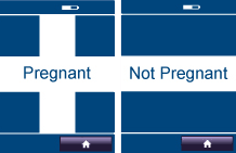 Test de grossesse avec clearblue advanced monitor