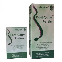 Test fertilité spermatozoïde pour homme -  BabyStart  - Fertilcount 